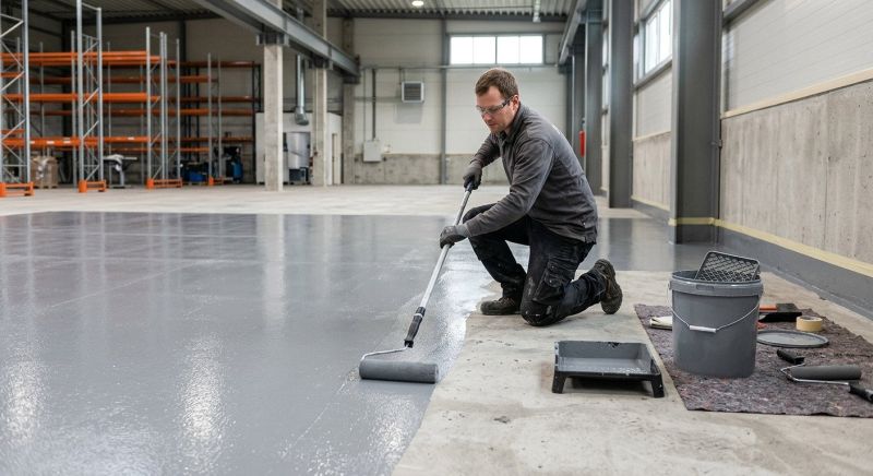 Business Floor Painting in Arvada, CO