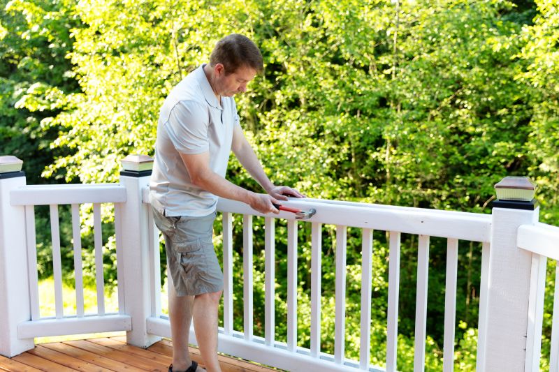 Wood Railing Staining