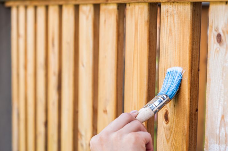 Wood Railing Staining