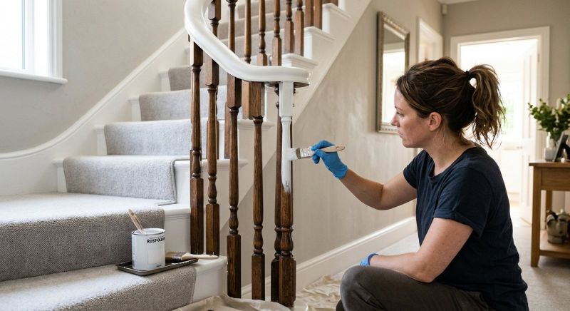 Bannister Staining in Waco, TX