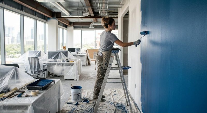 Business Floor Painting in Longmont, CO