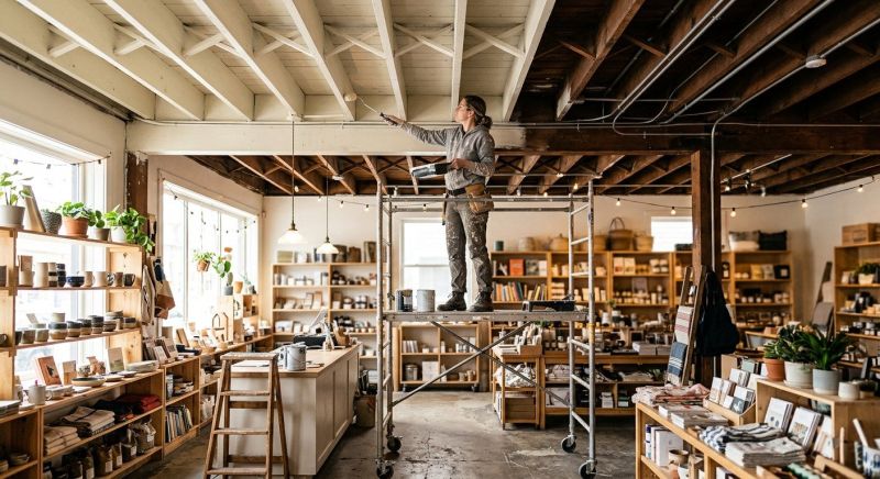 Commercial Ceiling Painting in Boulder, CO