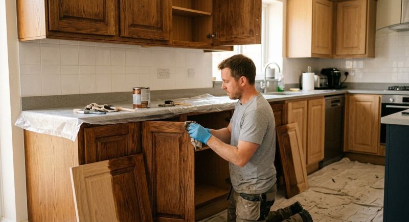 Cupboard Refinishing in Lafayette, IN