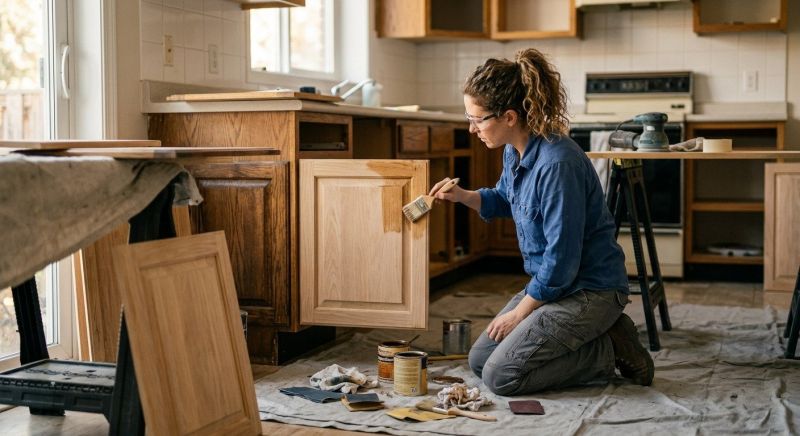 Cupboard Refinishing in Cincinnati, OH