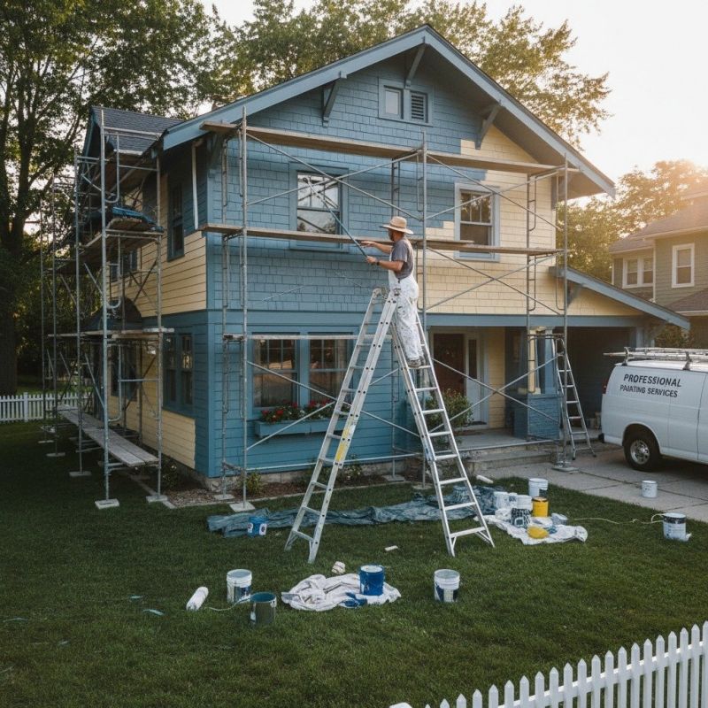 House Limewashing in Greeley, CO