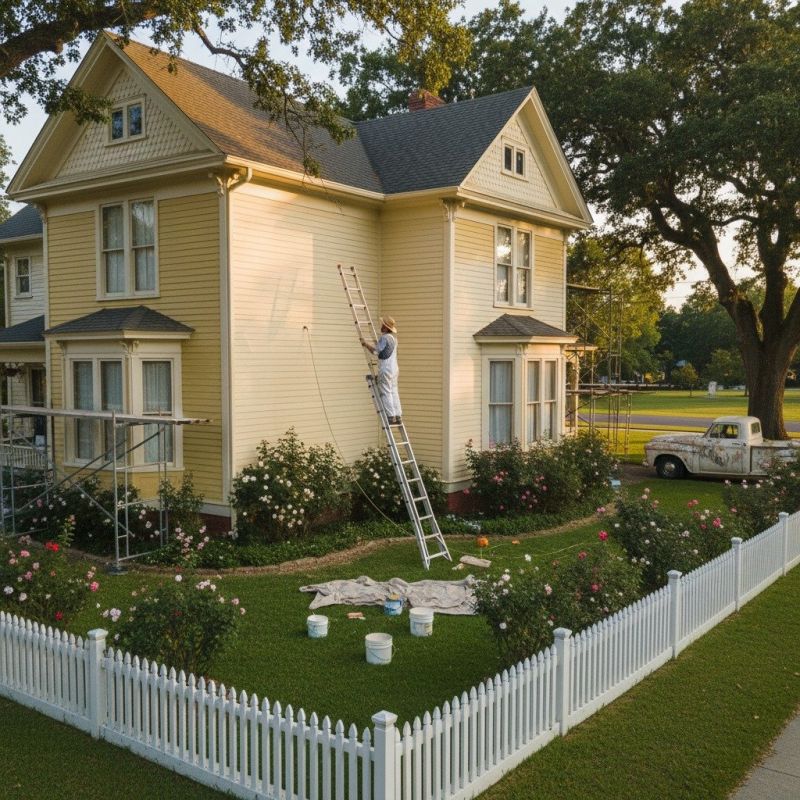 House Limewashing in Waco, TX