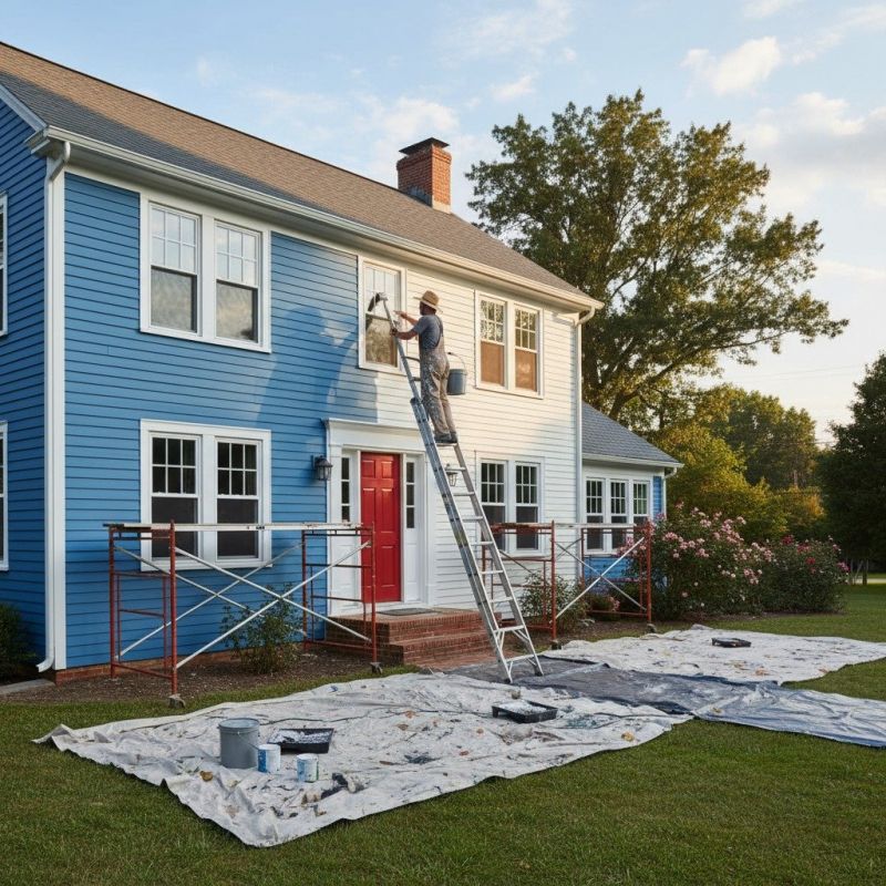 House Limewashing in Longmont, CO