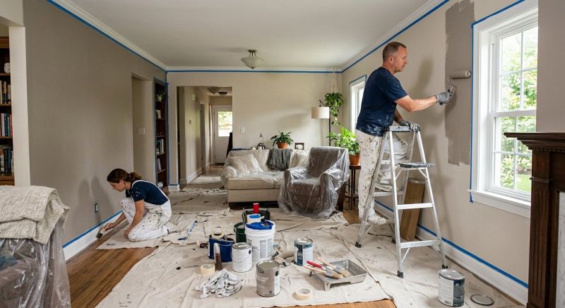 Multiple Rooms Painting in Waco, TX