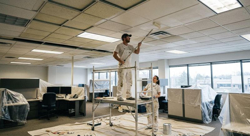 Reception Area Painting in Arvada, CO